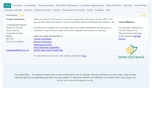 Tablet Screenshot of cmis.derby.gov.uk